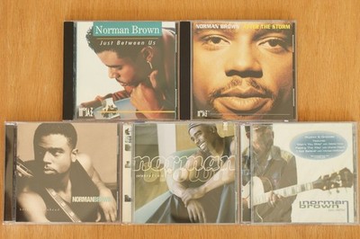 Norman Brown 5 CD Just Between Us After the Storm Better Days Ahead et 1992-200