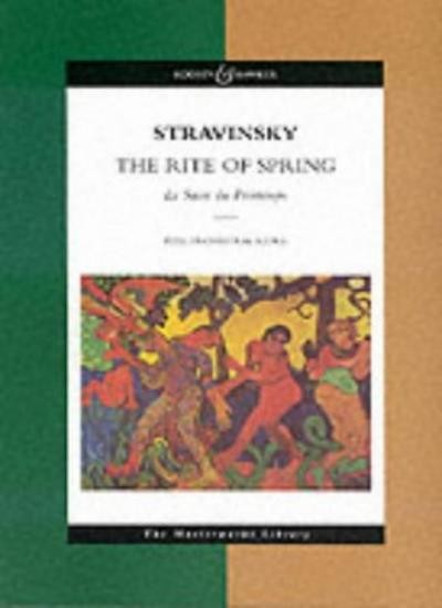 Rite of Spring: Sacre du Printemps, Full Orchestral Score By Igor Stravinsky, P