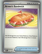 Arven's Sandwich 161/182 Uncommon Destined Rivals Pokemon