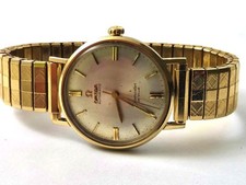 Vintage 14k Omega Seamaster Automatic Men's Wrist Watch, 1960's, Vintage Watches