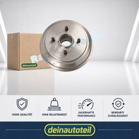 2X Bremstrommel Hinten RAP Brakes R E0100 FüR Ford Mazda