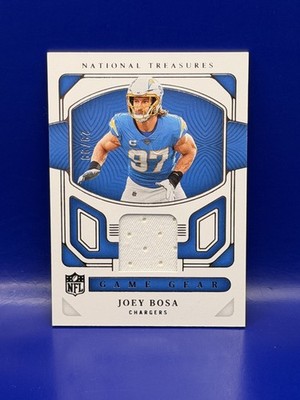 2022 Panini National Treasures 29/99 Joey Bosa  Game Worn and Used Relic #GGE-JB
