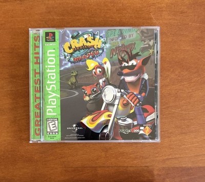 Crash Bandicoot: Warped (PlayStation 1 PS1) VGC CIB Complete & Tested Ships Fast