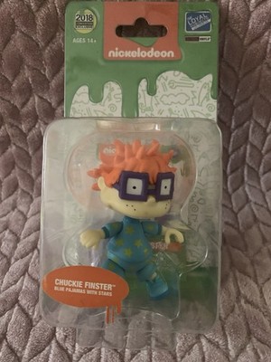 SDCC 2018 The Loyal Subjects Chuckie Blue Star Pajamas w/ Purple Teddy Bear MINT