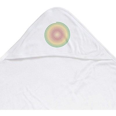 Baby Kapuzenhandtuch ''Bunte konzentrische Spirale'' (HT00037254)