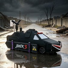 Joker 3 Deployable Storm Interceptor Tornado Chaser Collectible Model