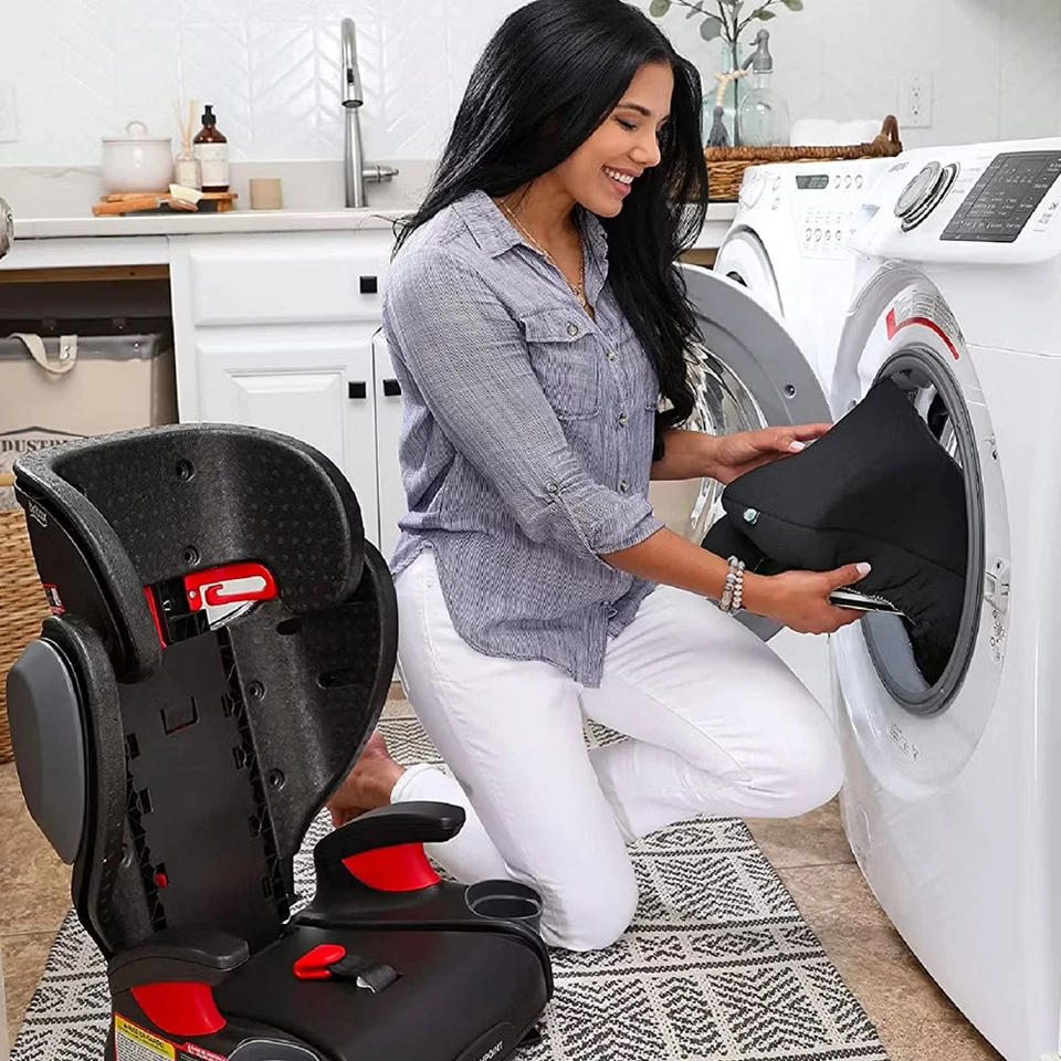 Asiento elevador de posicionamiento de cinturón Britax Highpoint 2 etapas - negro ombre Foto 4 de 4