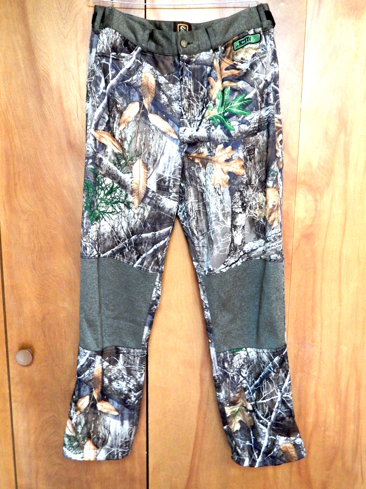 NON-TYPICAL by Drake camo pants M 32-34 ActivExl SCENT CONTROL `Realtree Med wgt