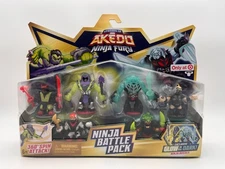 LEGENDS OF AKEDO NINJA FURY NINJA BATTLE PACK GLOW-IN-THE-DARK NEW SEALED MR 295