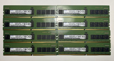 LOT OF 8 Samsung 32GB 2RX8 PC4-3200AA Server RAM RDIMM Memory M393A4G43AB3-CWE