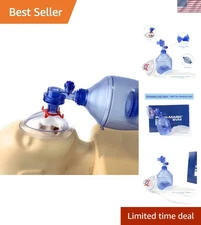 Practi-Mask BVM CPR Training Kit – Adult/Child Mask, Squeeze & Reservoir Bags