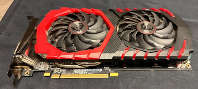 MSI Radeon RX 570 GAMING X 8G GDDR5 Graphics Card - Black/Red