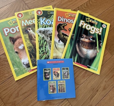 Kids National Geographic Books With Audio, New