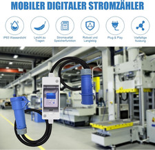 Mobile Digital Electricity Meter 230 V Power Consumption Meter with Led/Reset