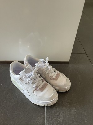 Puma Cali Gr 38,5 weiss Grau Lila Blass Neuwertig