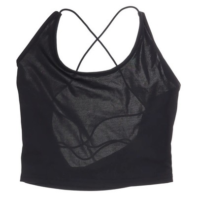 Sport-BH, Größe: 34, Schwarz, Polyester, Damen #FEo