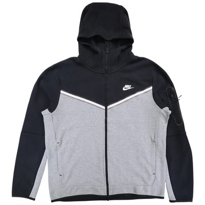 Nike Tech Fleece Windrunner Herren Full Zip Hoodie Swoosh Größe L Mehrfarbig