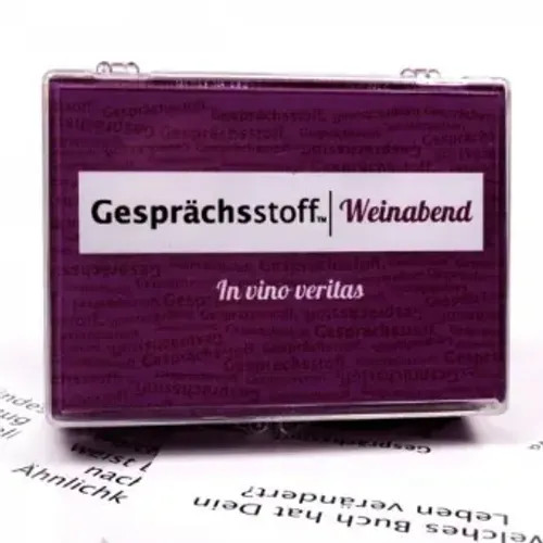 Kylskapspoesi Mehrfarbig Gesprächsstoff: Weinabend (Deutsch, 2 - 8 Spieler) - Bild 3