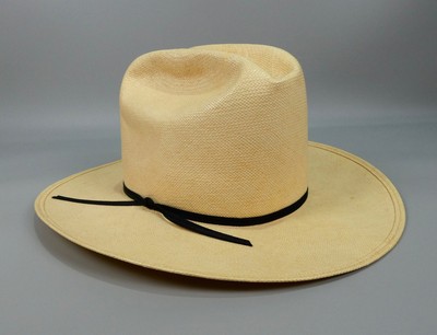 Resistol Cowboyhut 7 1/8 Naturstroh Western Vintage sehr gut