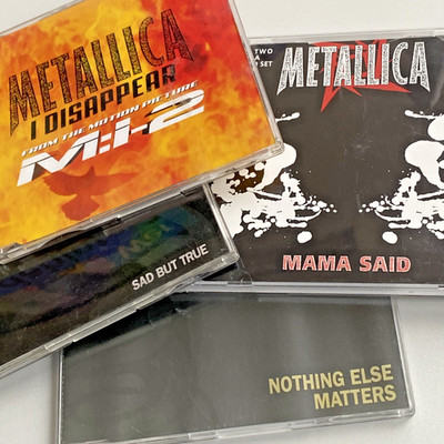 4 Maxi-CD Metallica Nothing Else Matters+Sad But True+Mama Said+I Disappear
