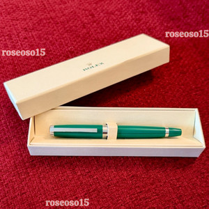 Hot Rolex Emerald Executive Green Rollerball Pen AD VIP Gift New With Box. 💥