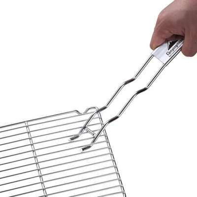 Portable Stainless Steel BBQ Grill Grate Lifter Durable Rust Resista