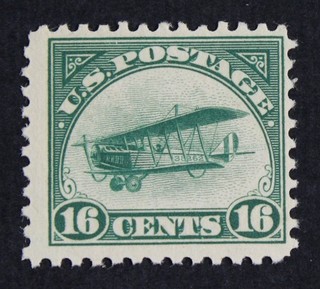 CKStamps: US Air Mail Stamps Collection Scott#C2 Mint NH OG CV$130