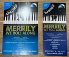 Merrily We Roll Along City Center Encores Musical Flyer Lin Manuel Miranda