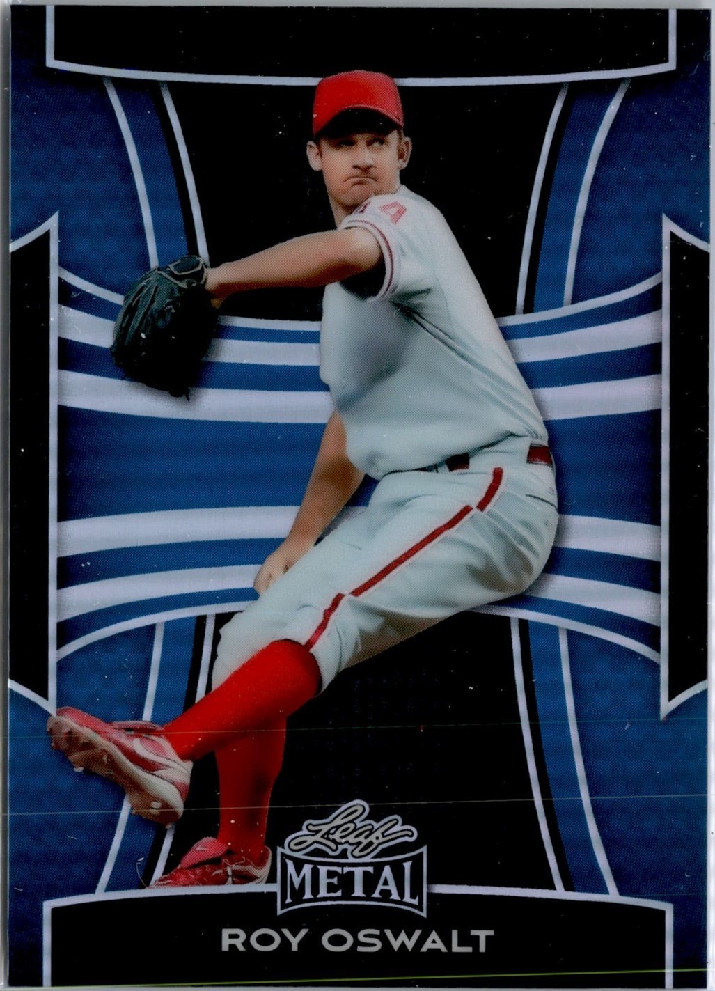 2025 Leaf Metal Roy Oswalt Roy Oswalt 155 Blue Prismatic 49 For 2025-leaf-metal-roy-oswalt-roy-oswalt-155-blue-prismatic-49-for