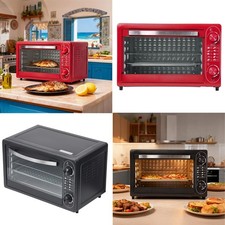 48L Mini Oven 2000W Countertop Electric Toaster Oven with Adjustable Temp Timer
