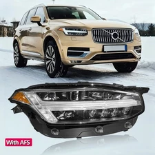 For 2019-2024 Volvo XC90 RH Passenger Headlight Front LED Lamp Assembly With-AFS