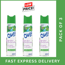 Oust Odour Eliminator Air Freshener Outdoor Scent 300ml x3