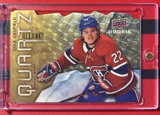 2021-22 Allure Quartz Die Cut Golden Treasures Rookie Cole Caufield 1/1