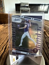 2024 Panini Absolute Rookie Blue Foil J.J. McCarthy #110