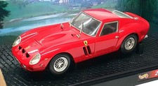 Hot Wheels 1/18 Scale Diecast 23912 - Ferrari 250 GTO - Rosso Red