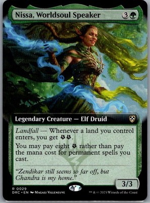 Nissa, Worldsoul Speaker (Extended Art) R Commander: Aetherdrift 29 NM