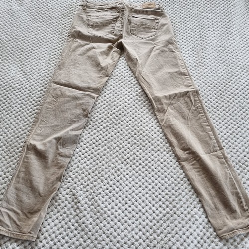 Abercrombie & Fitch Pants Womens 28 Beige Chino Stretch Skinny Low Rise