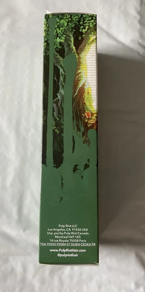 Color de cabello semipermanente Pulp Riot Fly Trap - verde bosque - 4 fl oz Foto 3 de 4