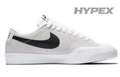 Nike SB Blazer Zoom Low XT 'White Black' Men 864348-101 New Size