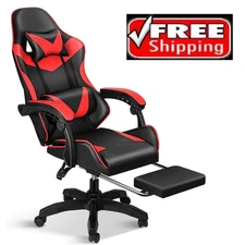 YSSOA Gaming Chair Ergonomic Computer Office Chair Recliner Swivel Seat
