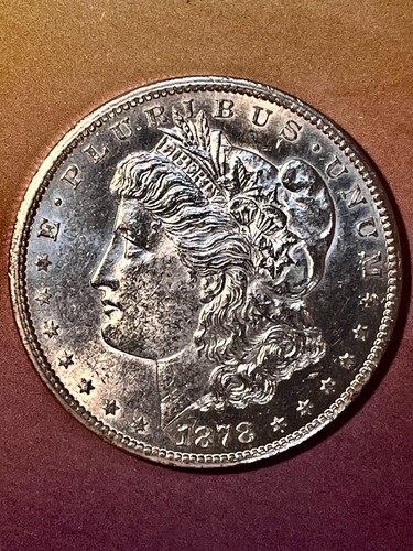 Dollaro Morgan 1878 cc CH BU + nuova inserzione in vero affare - Foto 4 di 5