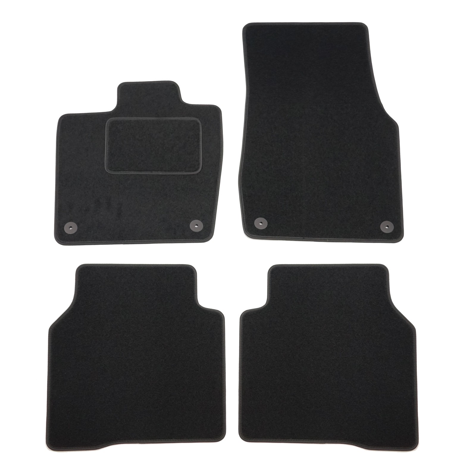 Tapis de sol velours ID.7 Volkswagen 2024 finition premium moquette dense anthracite