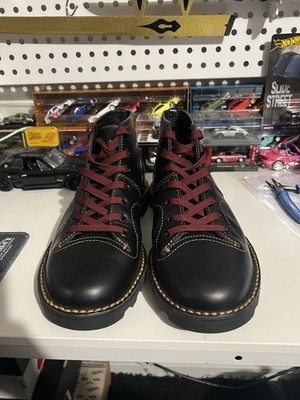 2016 Coach Cordovan Black Boxing BOOTS Men display picture 1