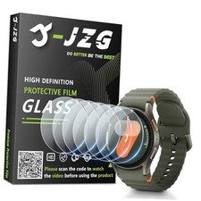 JZG 6 Pack for 1.57 inch For Samsung Galaxy Watch 7/6/5/4/FE Transparent