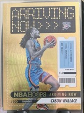 Panini 2023-24 NBA Hoops Arriving Now Cason Wallace #29 Thunder Insert