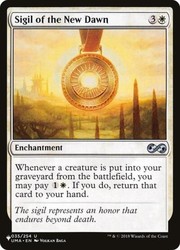 Sigil of the New Dawn 035/254 The List