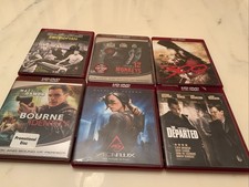 6 HD DVD Bundle - Swordfish, 12 Monkeys seal ,300, borne Identity, aeonflux,depa