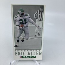 1992    Eric Allen    Philadelphia Eagles     GameDay Card    #122