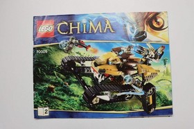LEGO&reg; LEGENDS OF CHIMA 70005 Laval&rsquo;s Royal Fighter Instruction Manuals Only!