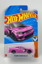 Hot Wheels 2025 Case N '20 DODGE CHARGER HELLCAT Long Card Free Protector